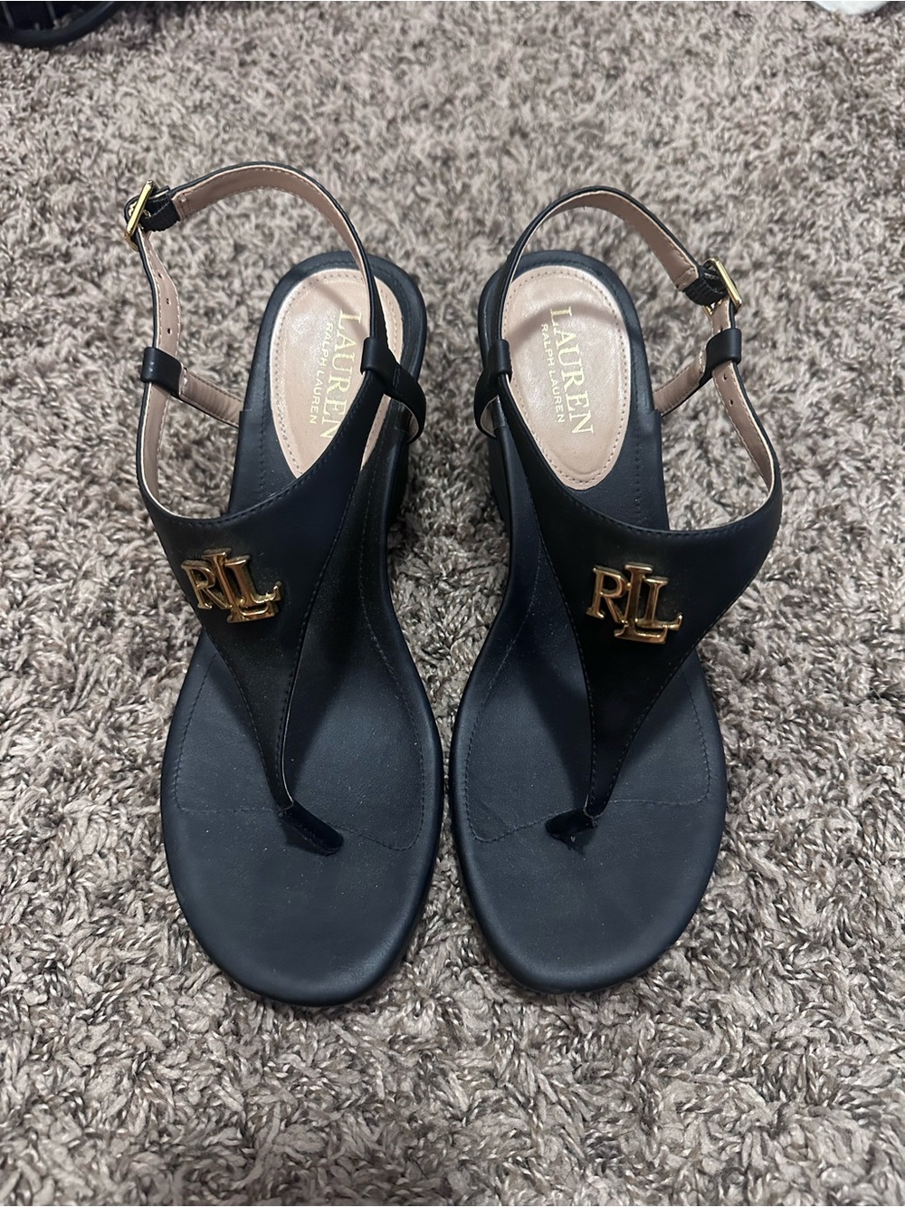 Lauren Ralph Lauren Jeannie wedge sandals